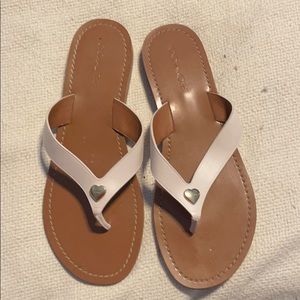 Coach leather sandals